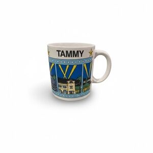 Vintage Hollywood Themed Universal Studios “Tammy” White Coffee Mug souvenir